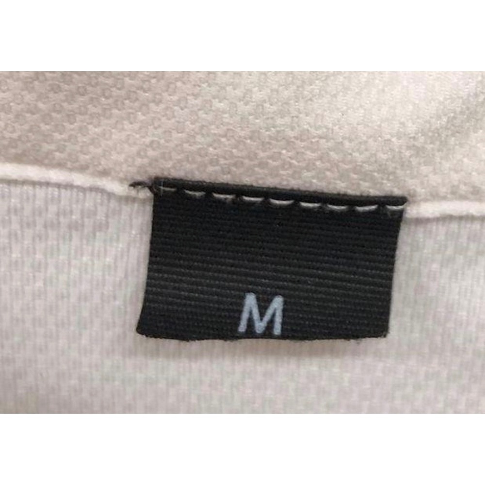 Lululemon Metal Vent Tech Polo Mens Medium White Excellent Quarter Zip Athletic - Picture 4 of 4